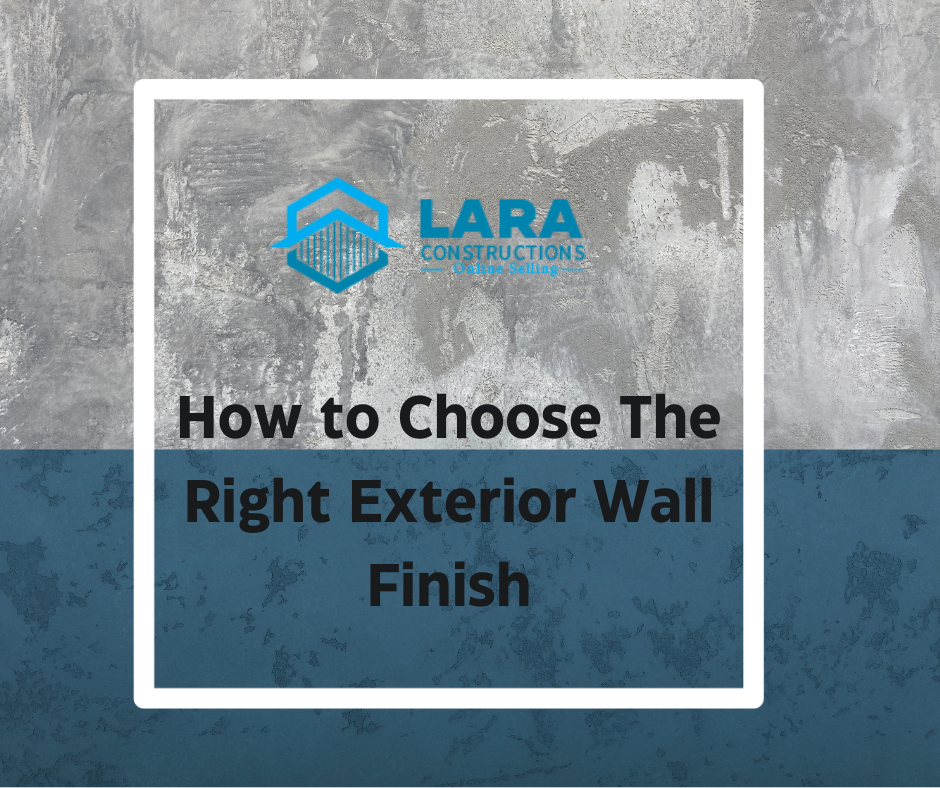 Right External Wall Finish